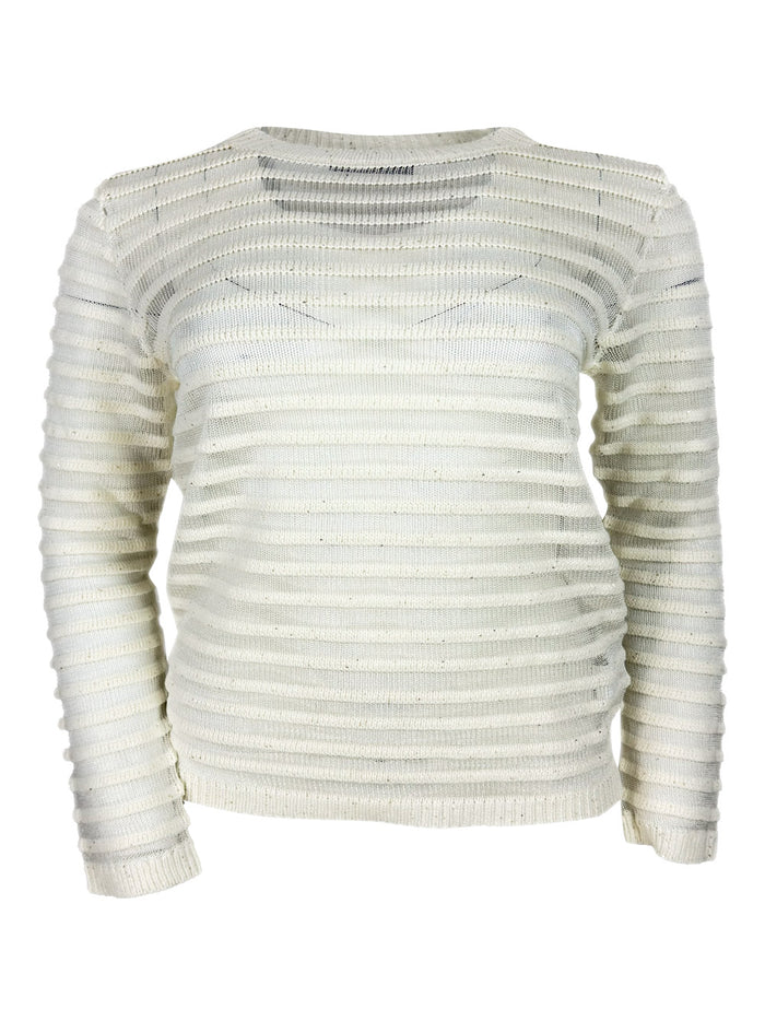 Fabiana Filippi Sweaters Cream 61co 38li 1pl