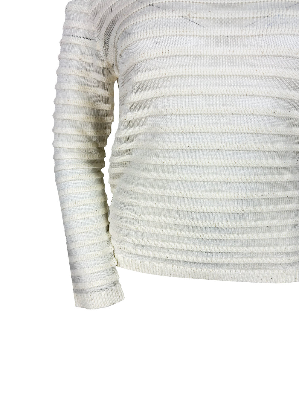 Fabiana Filippi Sweaters Cream 61co 38li 1pl