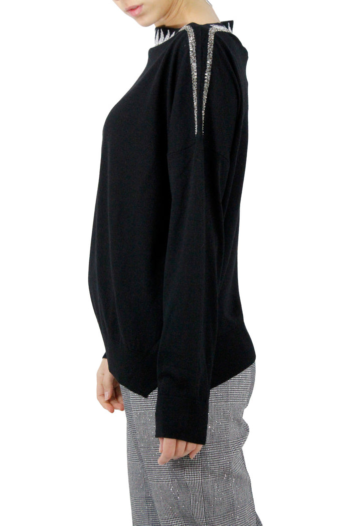 Ermanno Scervino Sweaters Black Lana Vergine
