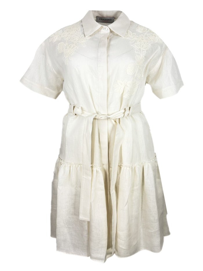 ERMANNO FIRENZE Dresses Beige 100li