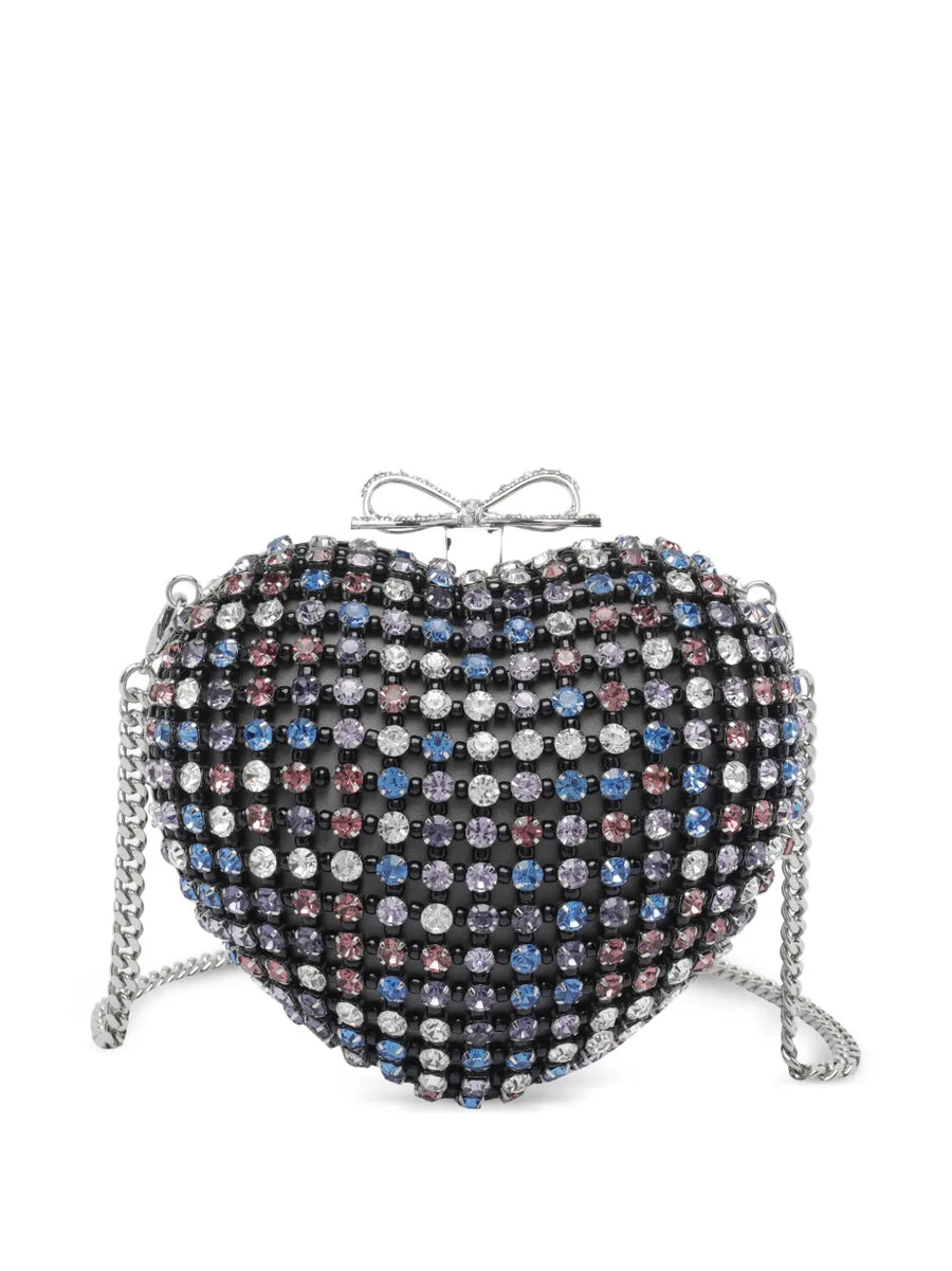 Self-Portrait Outer: Polyester 97% clutch in black