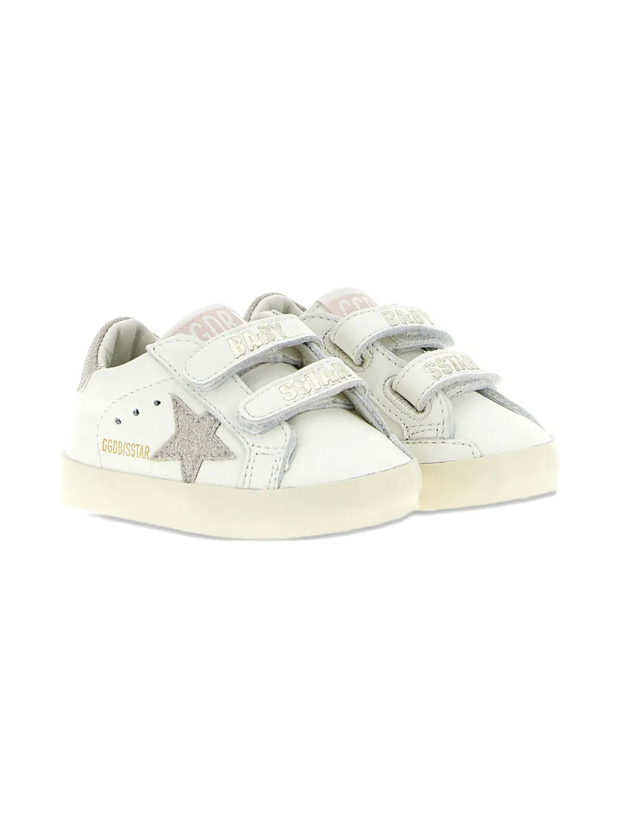 Golden Goose Outer: Leather 93% sneaker in white