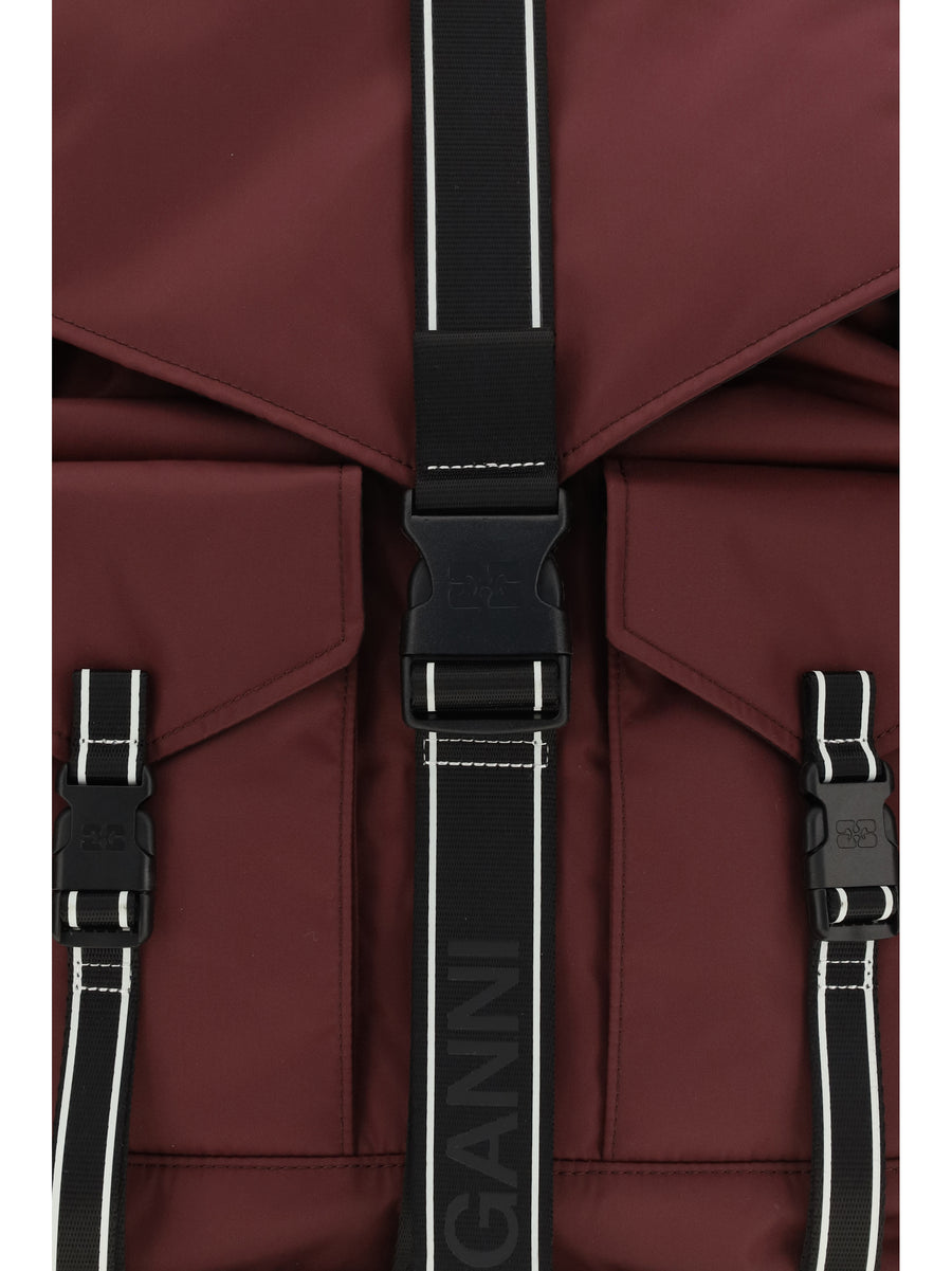 Backpack Re-Tech Windsor Wine Recycled Polyamide Backpacks