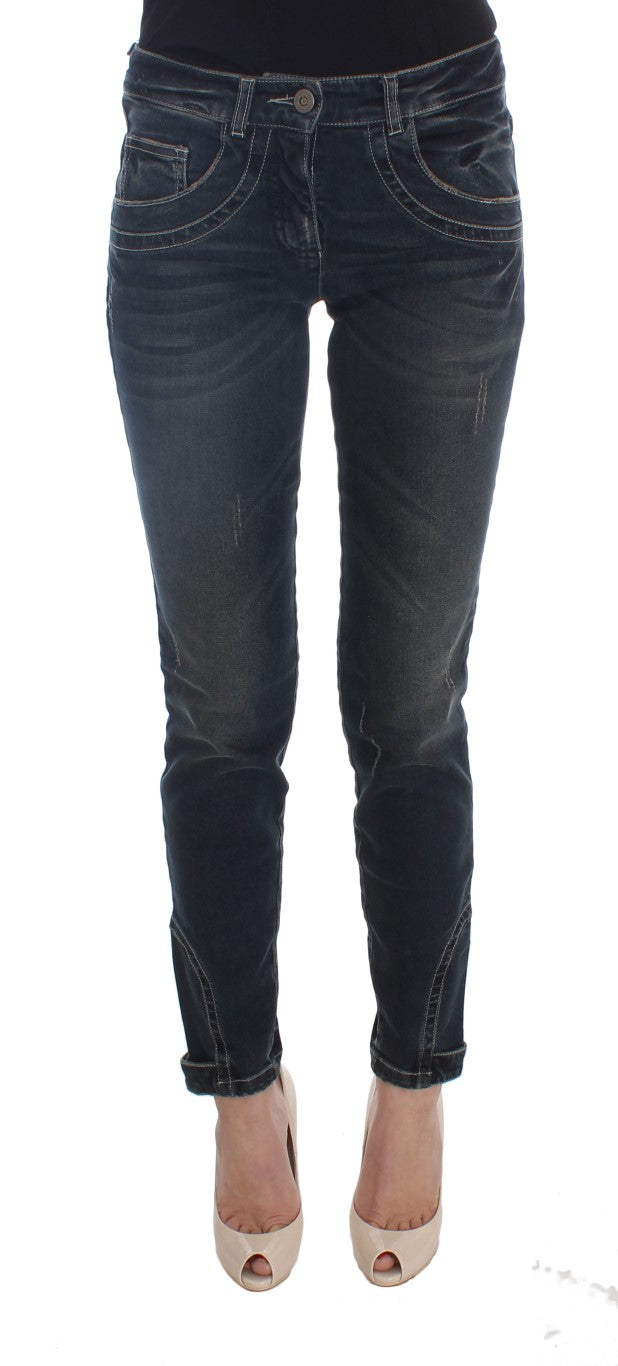 Ermanno Scervino 96% Cotton jeans in blue
