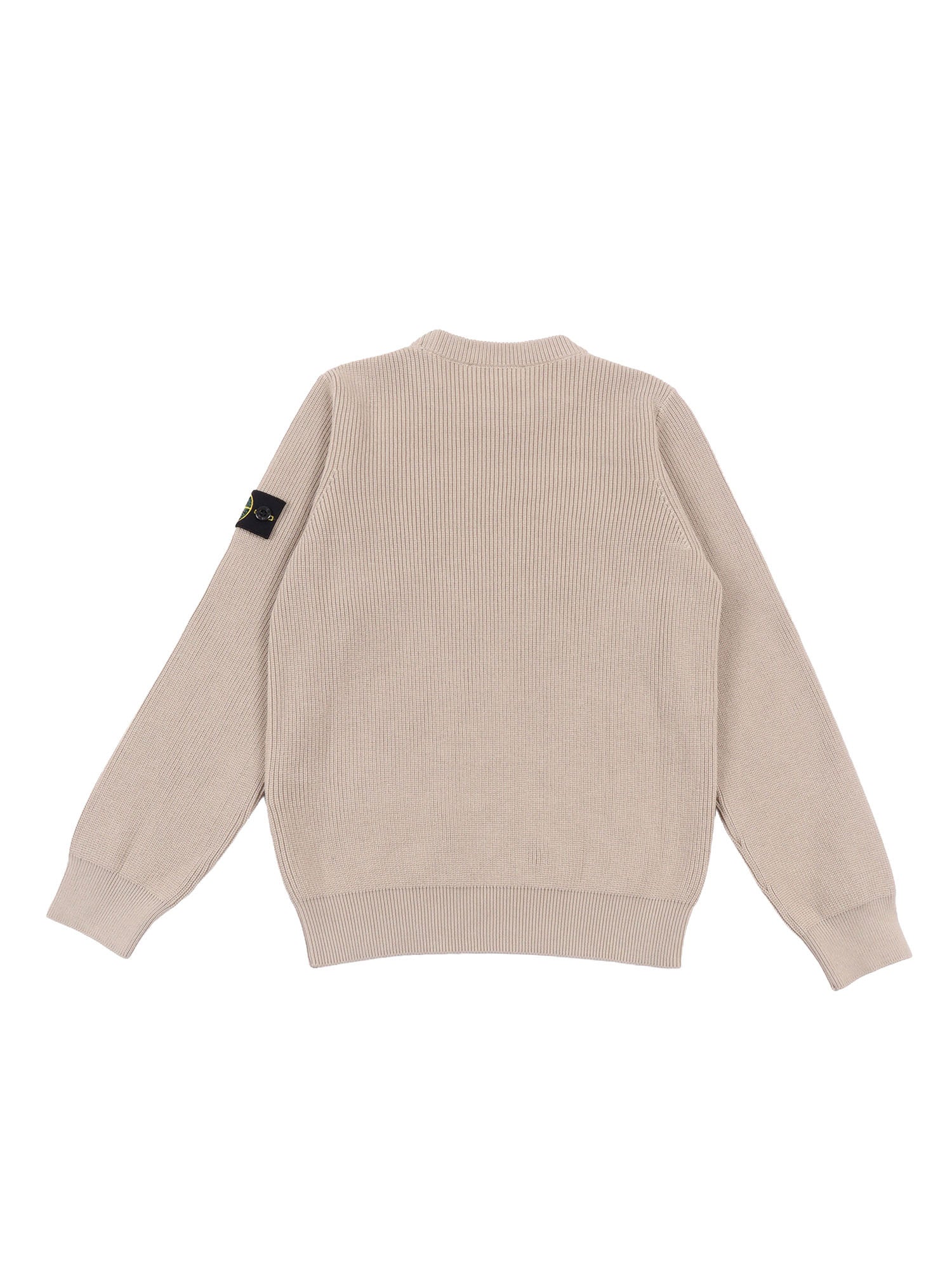 SWEATER Beige Cotton Crewneck