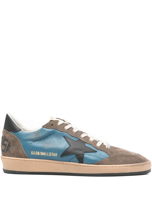 Golden Goose Calf Leather sneaker in blue