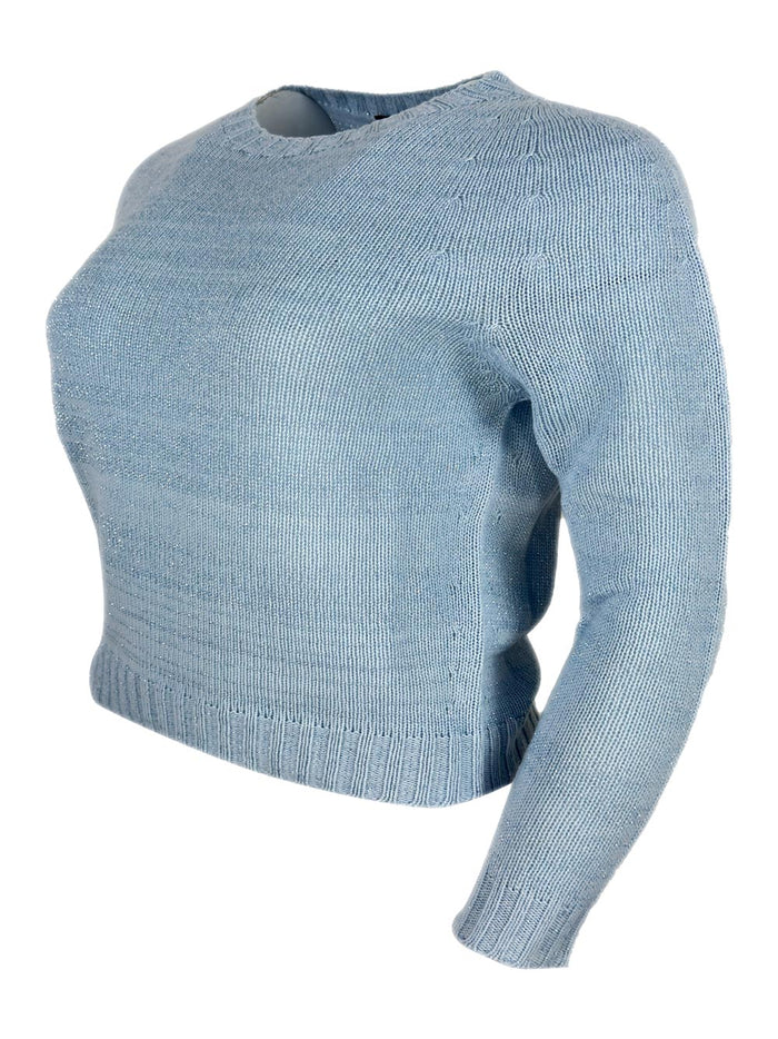 Fabiana Filippi Sweaters Light Blue 66wv 13se 9ws