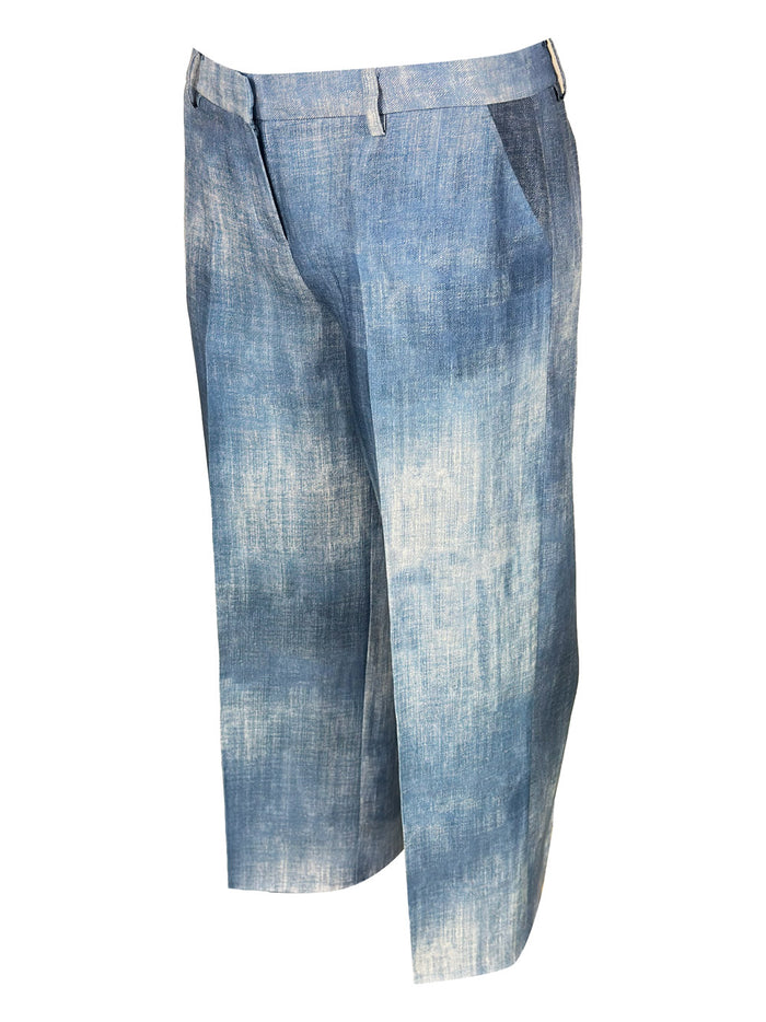 ERMANNO FIRENZE Trousers Light Blue 72vi 28li