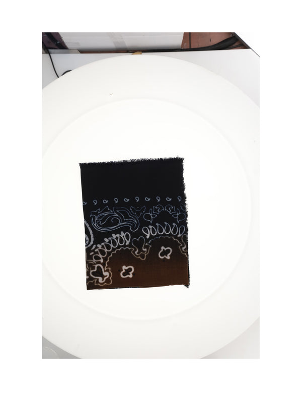 Jil Quadra Hand Scarf Navyvicunia