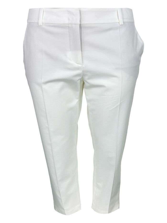 Eleventy Trousers White 98co 2ea