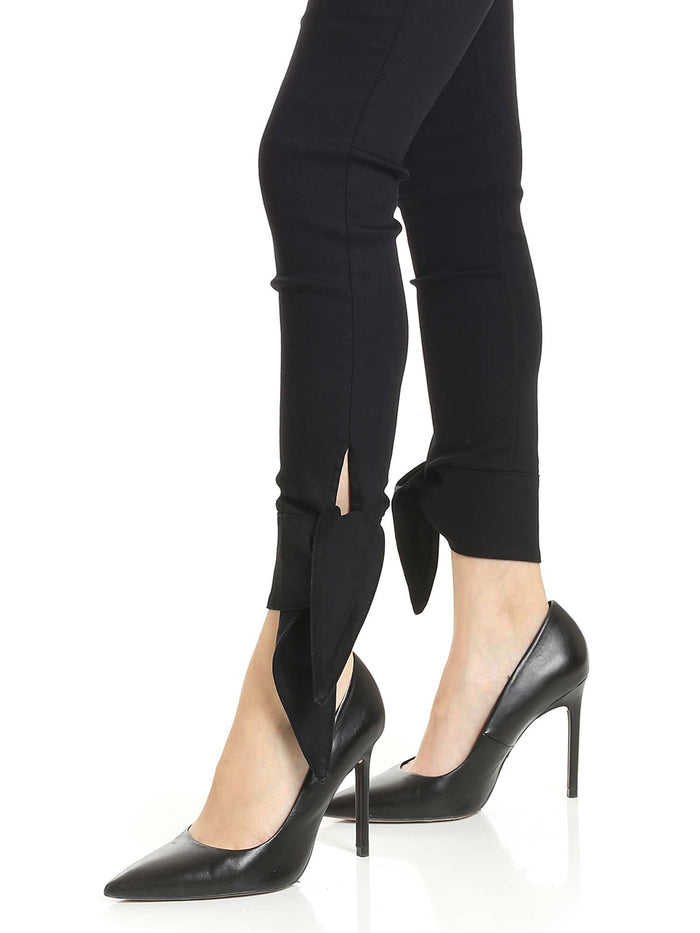 Don Dup Diana Jeans Black Cotton