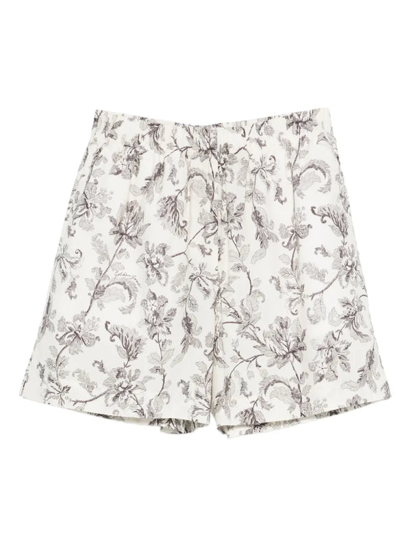 Golden Goose Cotton 100% shorts in off-white