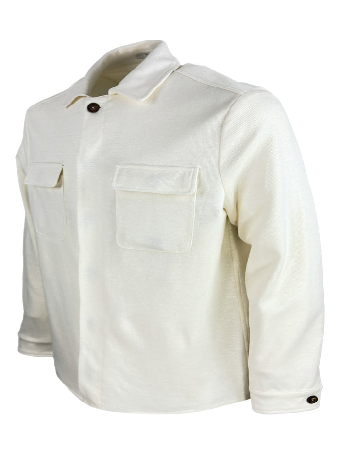 Eleventy Jackets White 40co 40li 20ly
