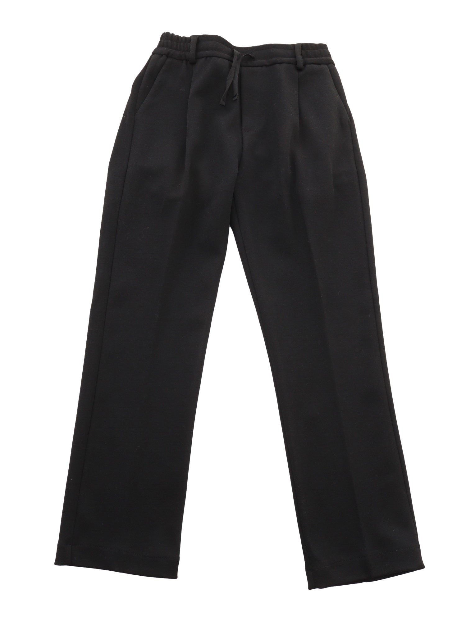 Boy Pants Black Polyester Viscose