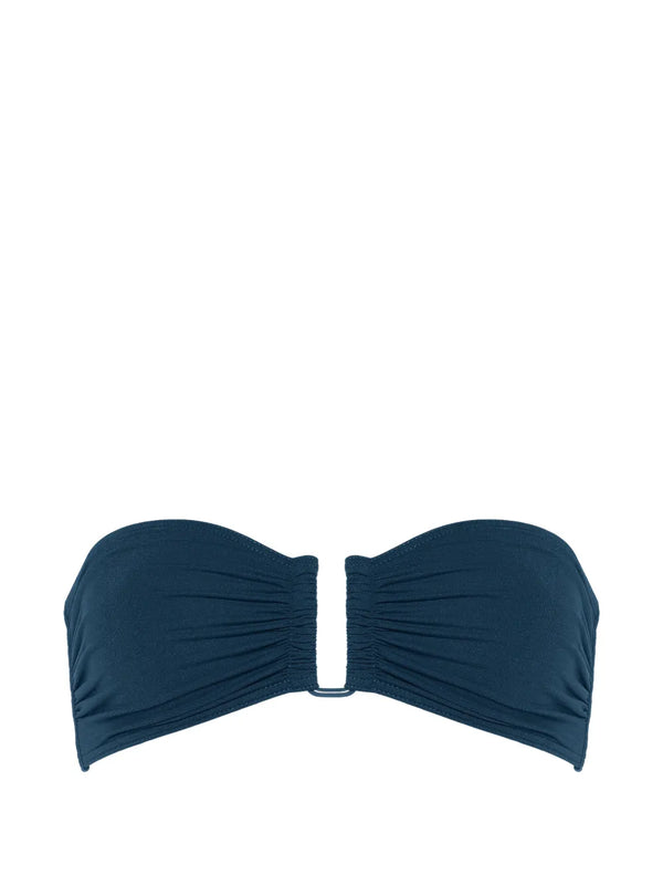 Eres Polyamide 84% bikini top in blue