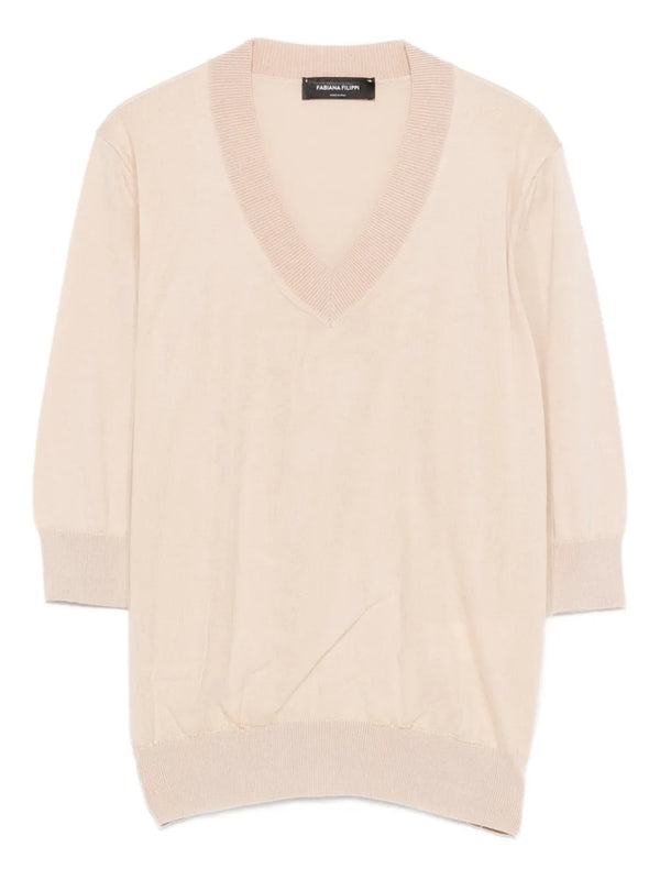 Fabiana Filippi Polyamide 100% sweater in beige