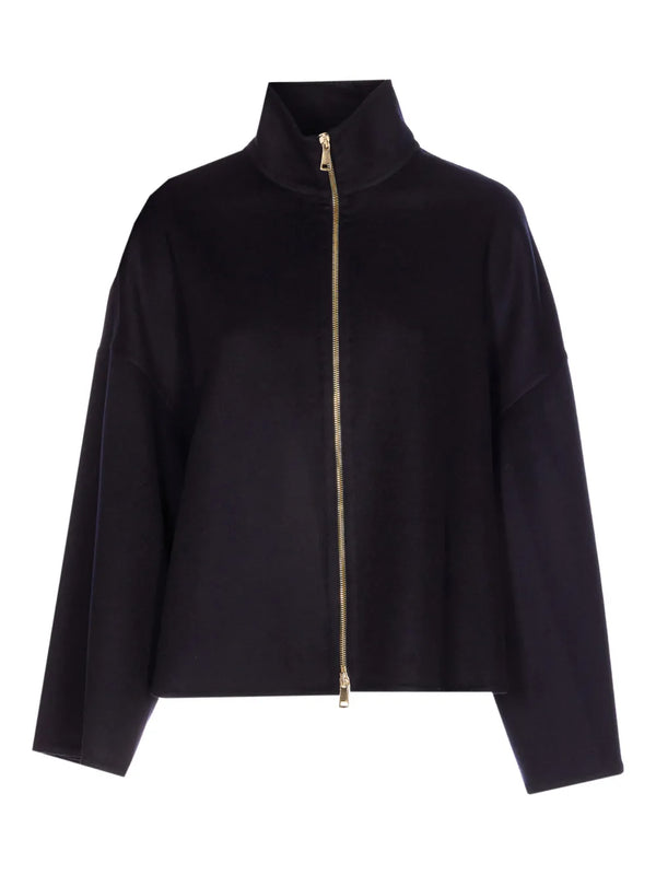 Fabiana Filippi Merino wool jacket in black