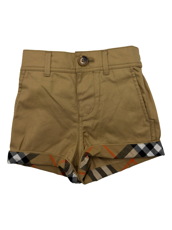 Burberry Shorts Beige 100co