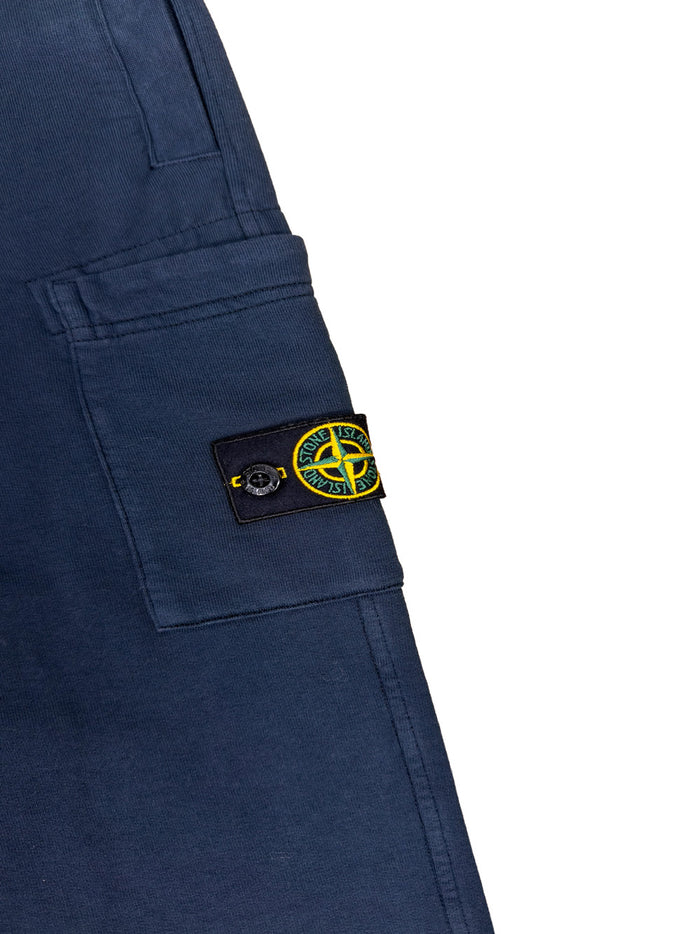 Stone Island Trousers Blue 100co