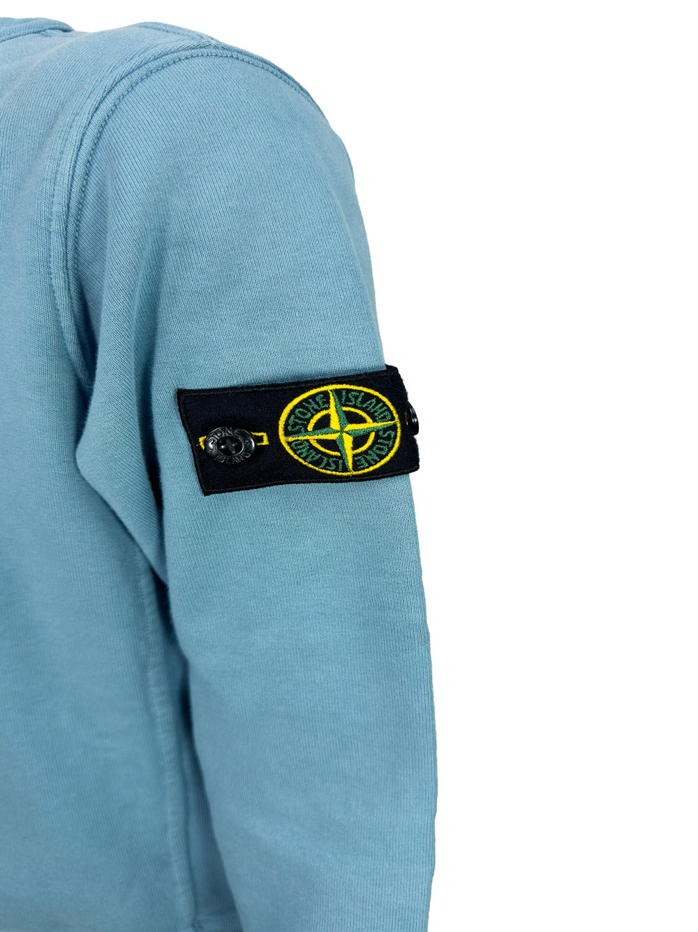 Stone Island Sweaters Azzurro Polvere 100co
