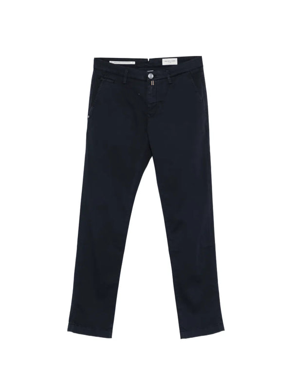 Jacob Cohen Cotton 97% trousers in navy