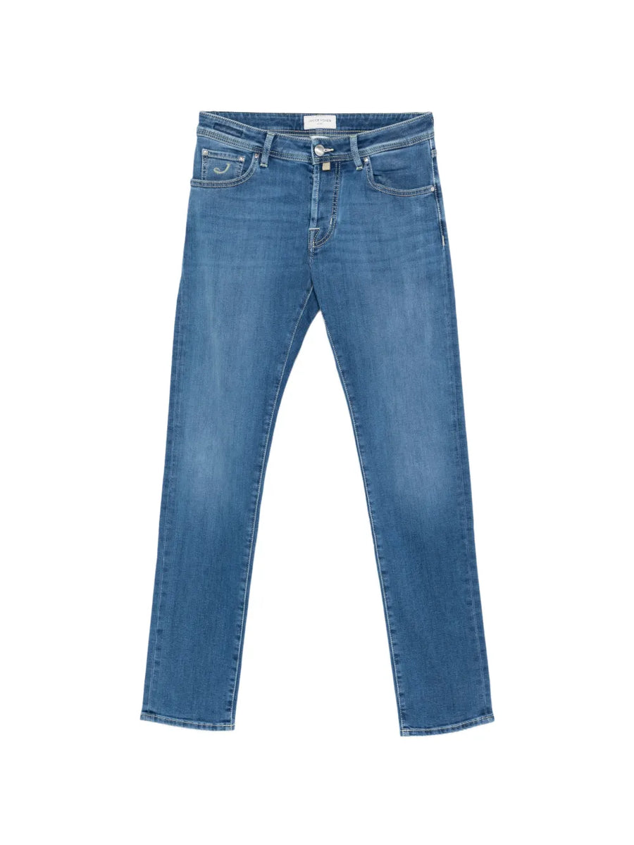 Jacob Cohen Cotton 81% jeans in light blue