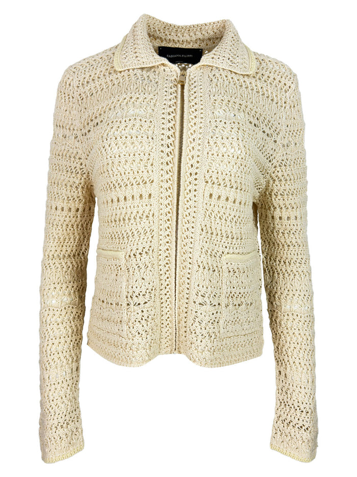 Fabiana Filippi Jackets Beige 55co 23li 21wv