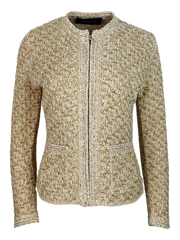 Fabiana Filippi Jackets Golden 76co 15pa 9pl