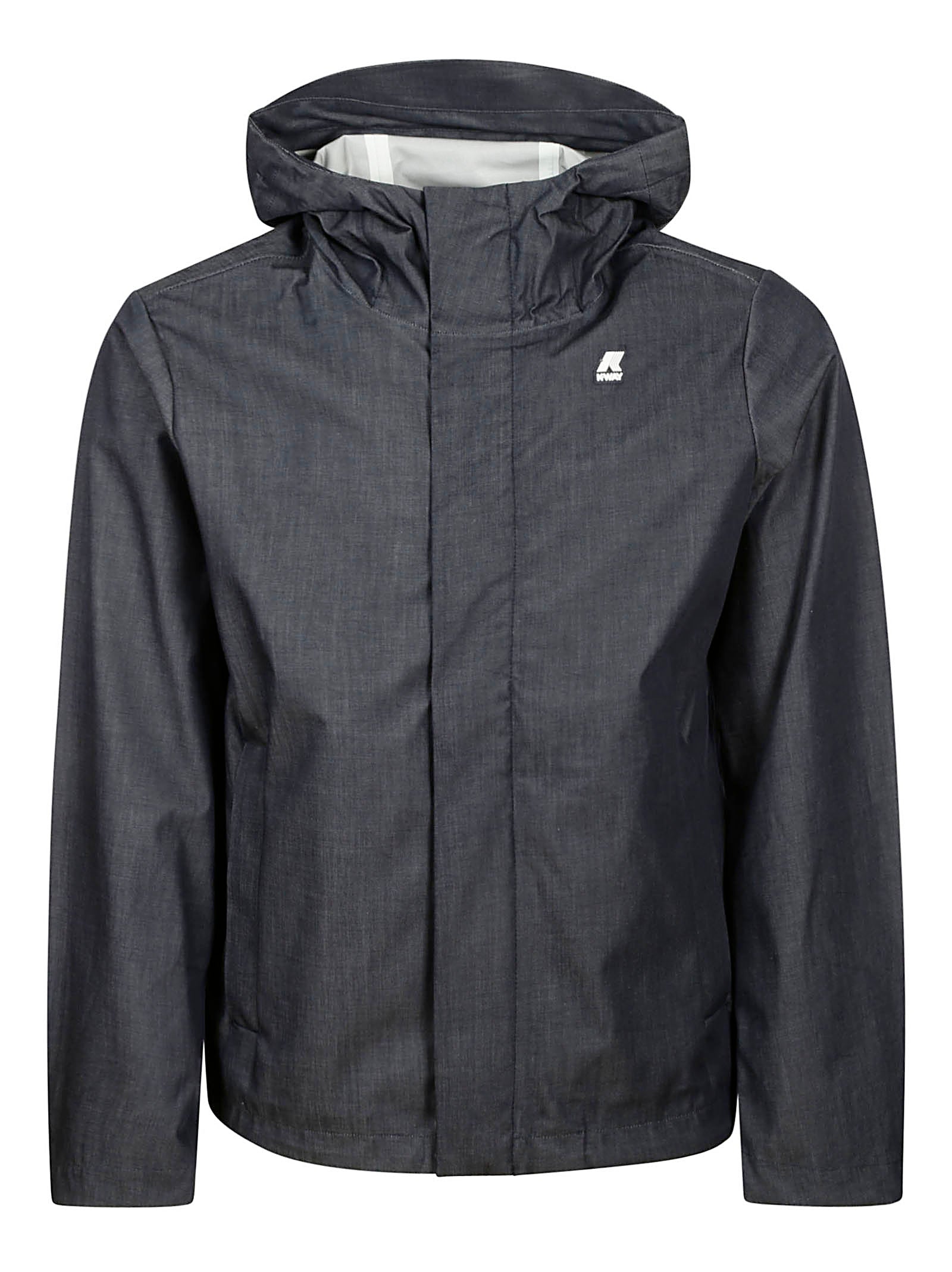 Jacquel Denim 3l Blue Cotton Jacket