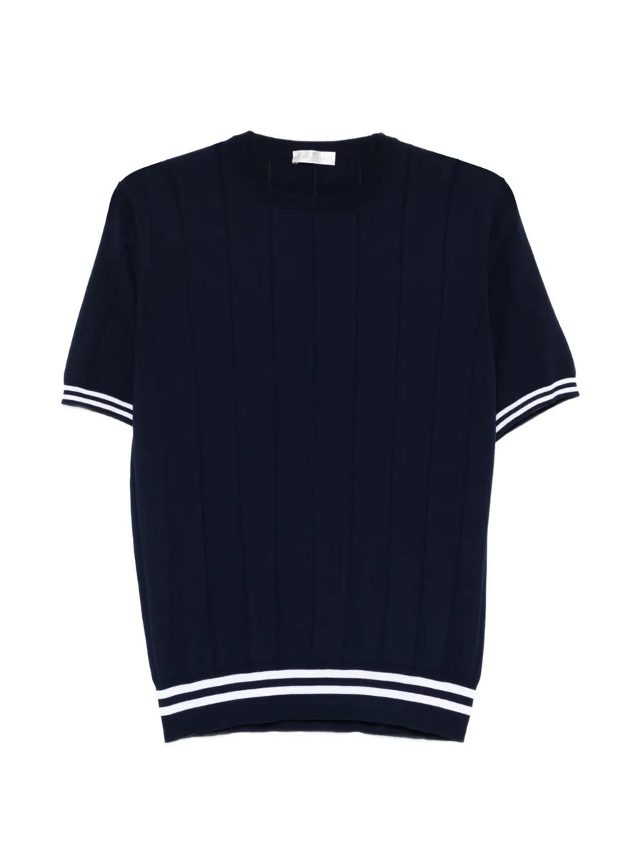 Panicale Cotton 100% t-shirt in navy