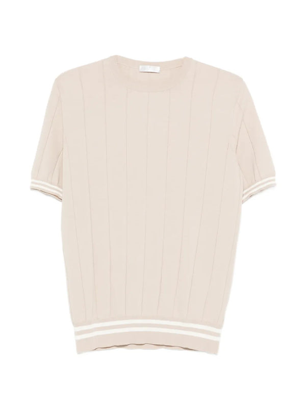 Panicale Cotton 100% t-shirt in cream