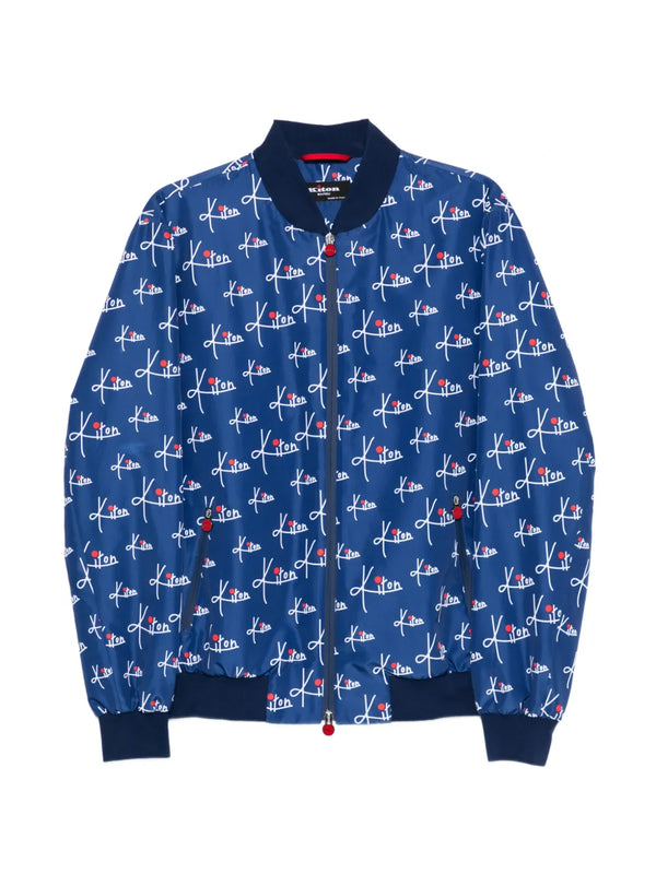 Kiton Cotton 100% jacket in navy