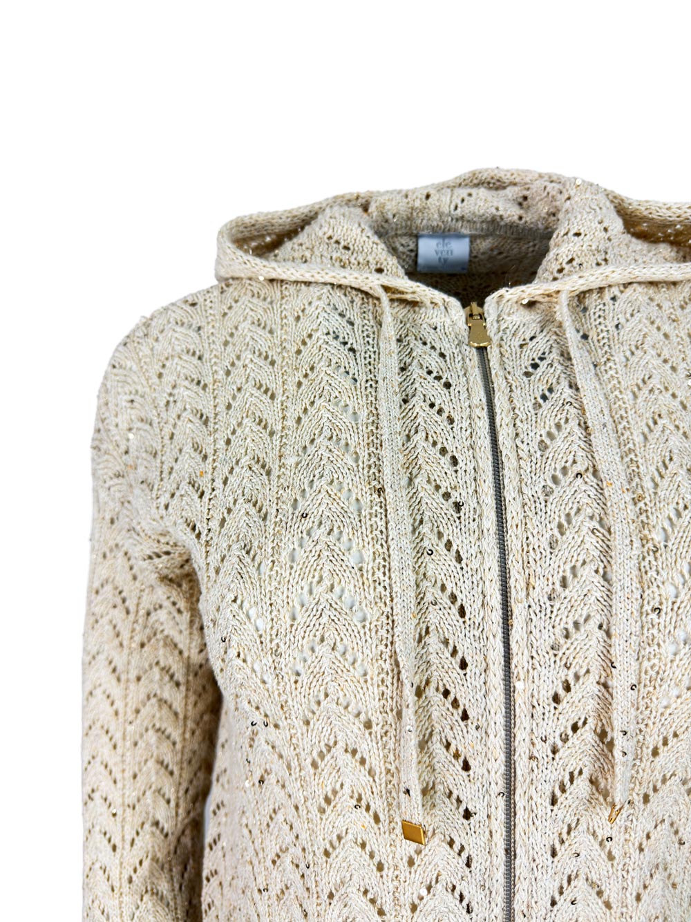 Eleventy Sweaters Ivory 52co 45li 3pa
