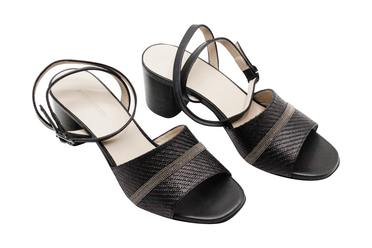 Fabiana Filippi Flat shoes Black 100le