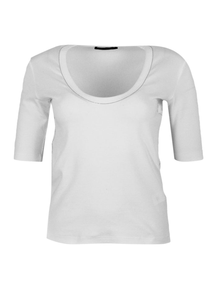 Fabiana Filippi T-shirts and Polos White 94co 6ea