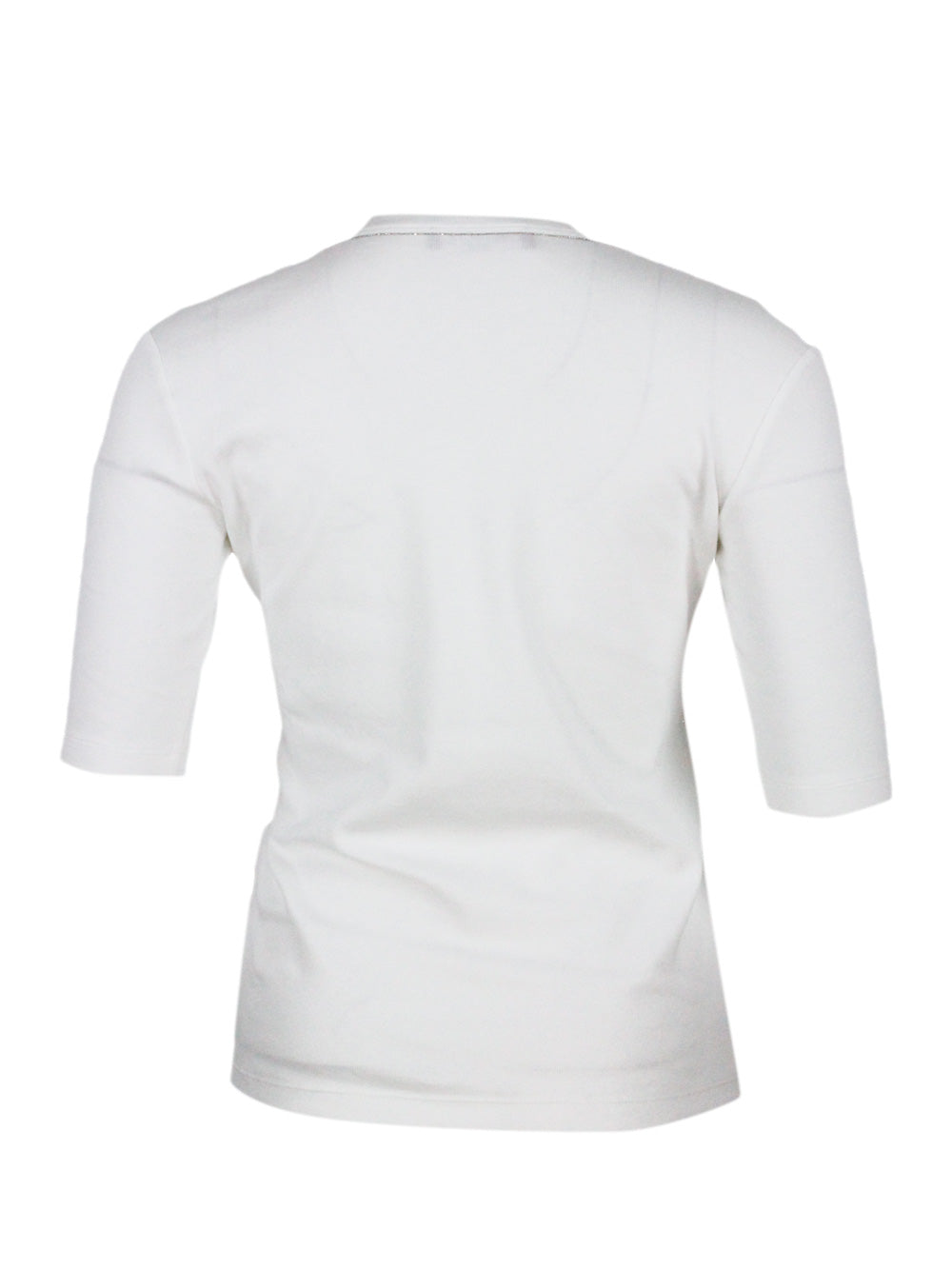 Fabiana Filippi T-shirts and Polos White 94co 6ea