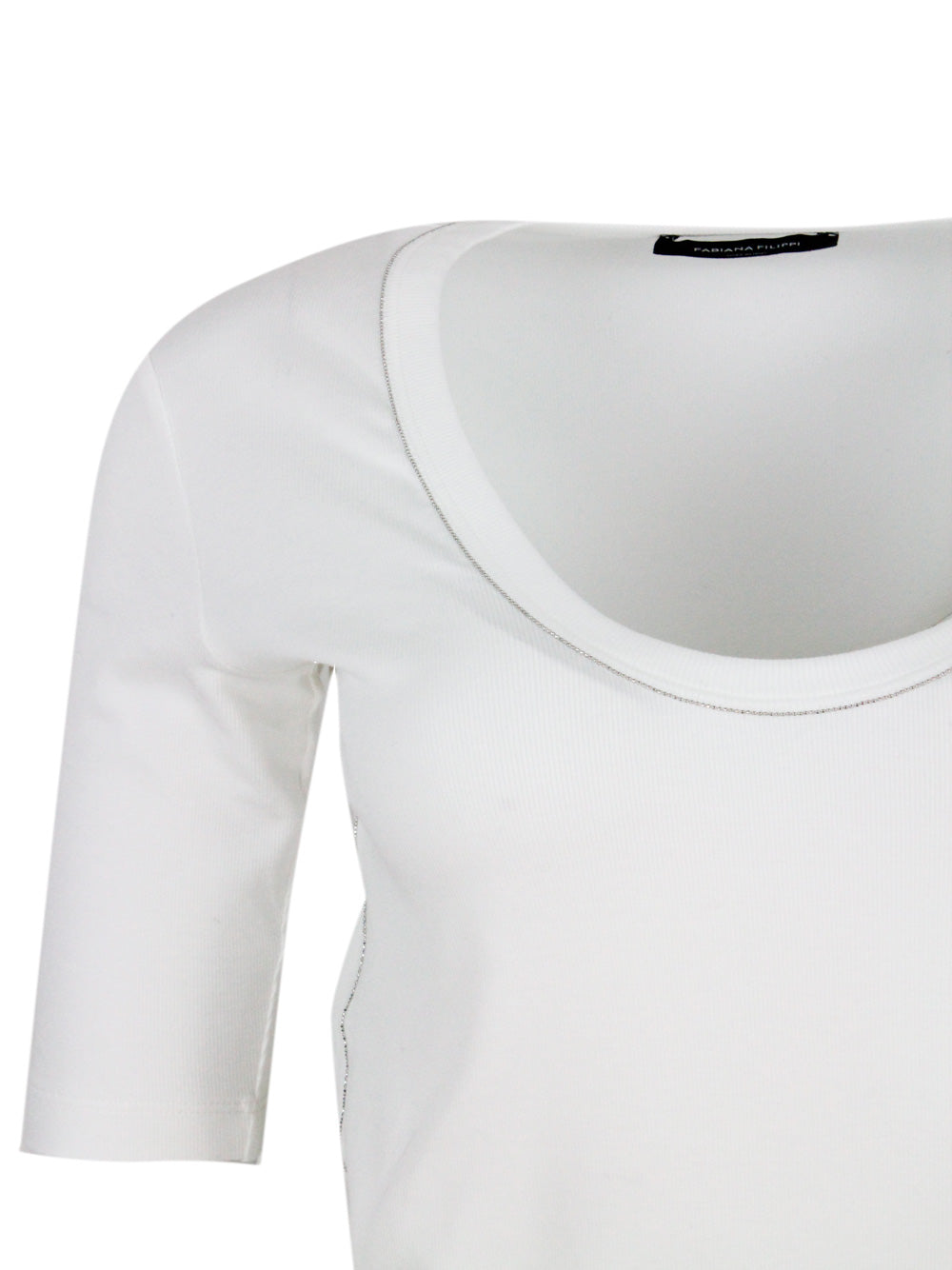 Fabiana Filippi T-shirts and Polos White 94co 6ea
