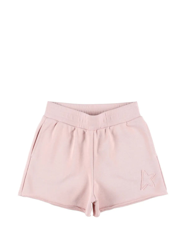 Golden Goose Cotton 85% shorts in pink