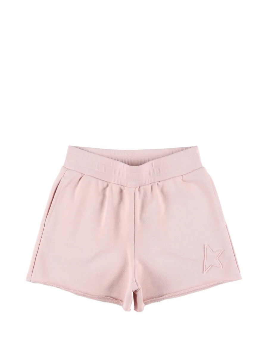 Golden Goose Cotton 85% shorts in pink