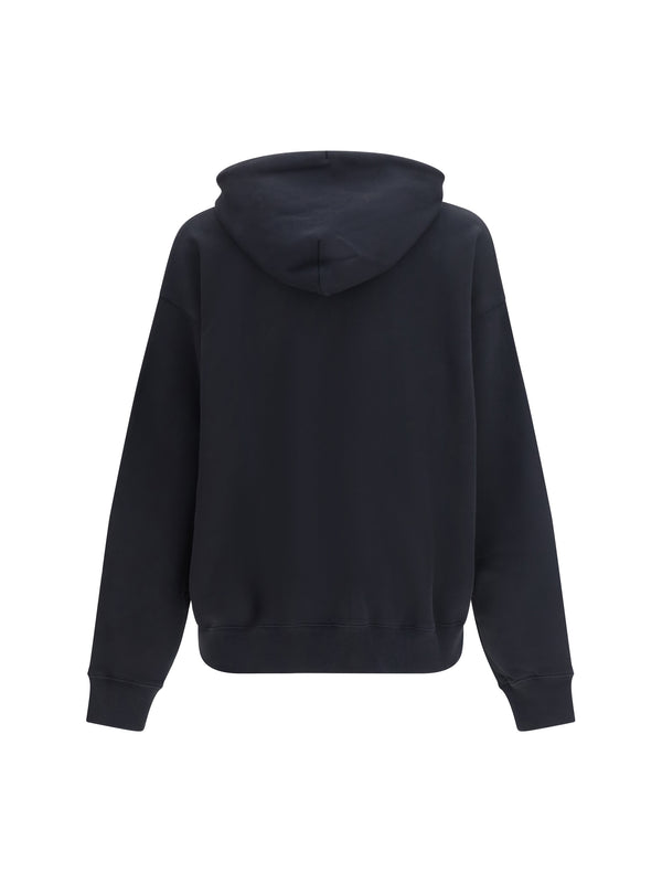 Hoodie Statement Skate Black Cotton Sweatshirts