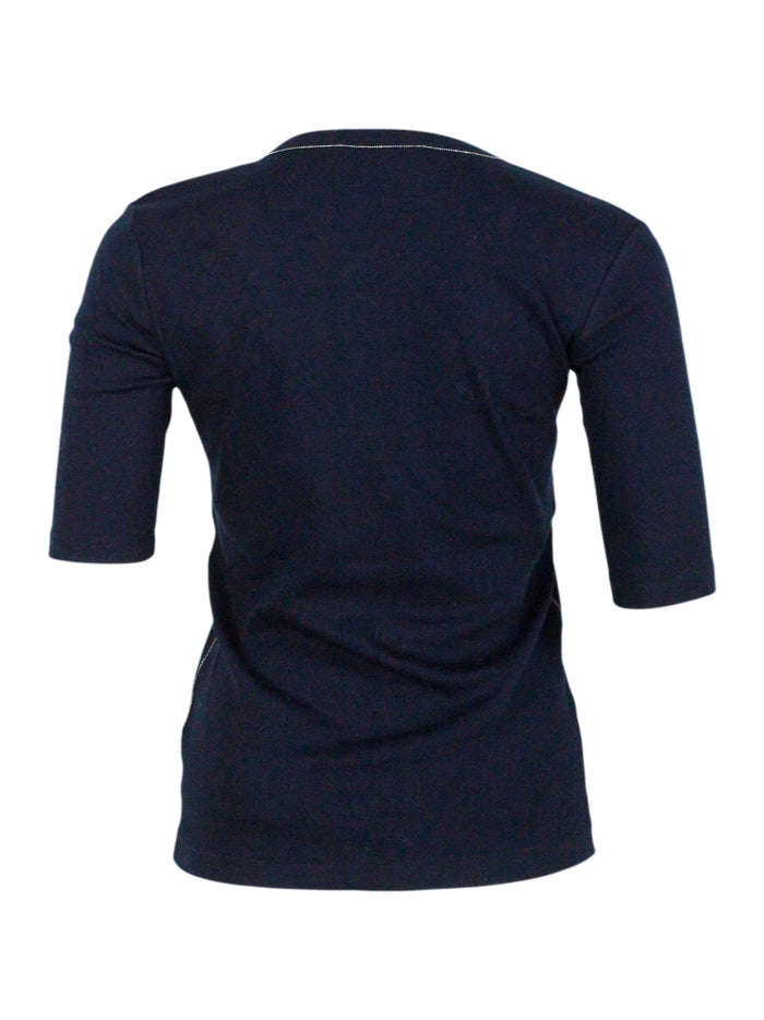 Fabiana Filippi T-shirts and Polos Blue 94co 6ea
