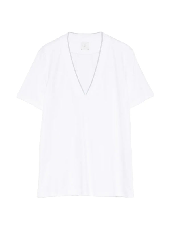 Eleventy Cotton 100% t-shirt in white