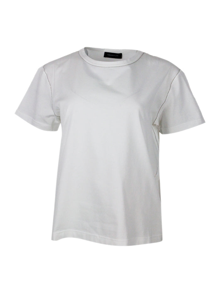 Fabiana Filippi T-shirts and Polos White 100co
