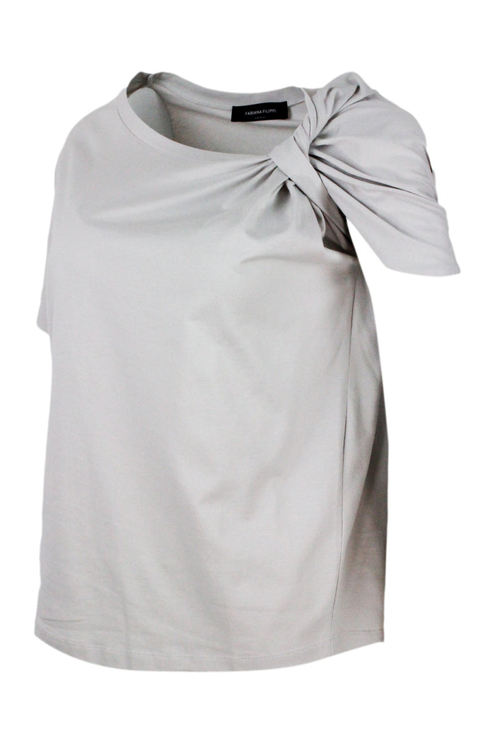 Fabiana Filippi T-shirts and Polos Beige 100co