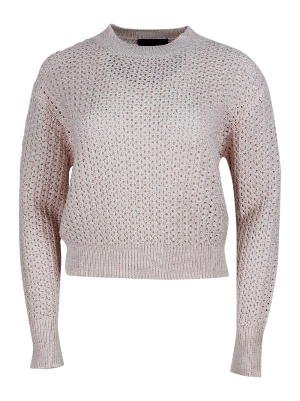 Fabiana Filippi Sweaters Pink 68co 24li 7ny 1pl