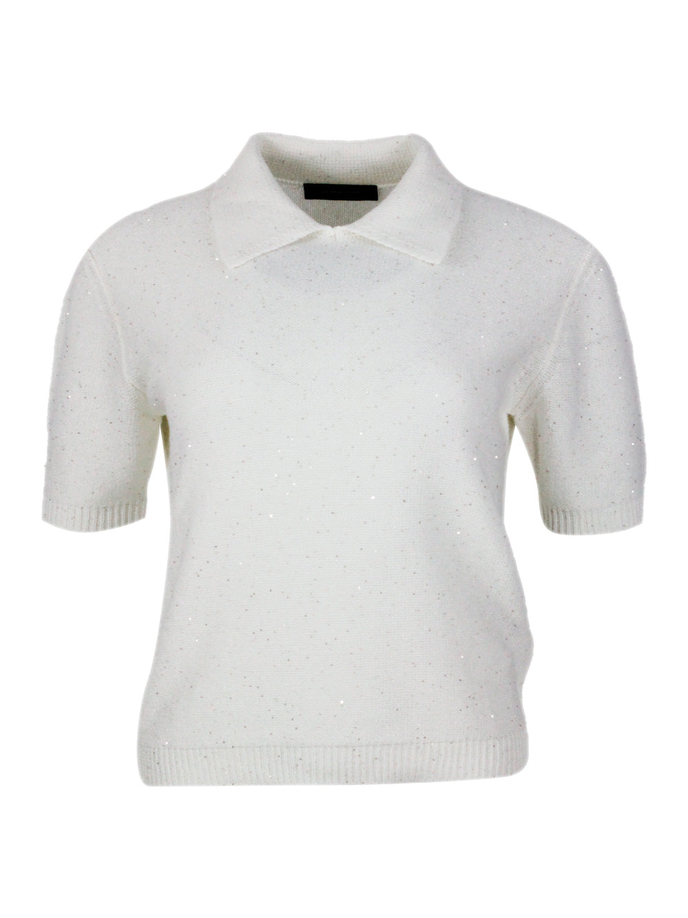 Fabiana Filippi Sweaters Cream 61co 38li 1pl
