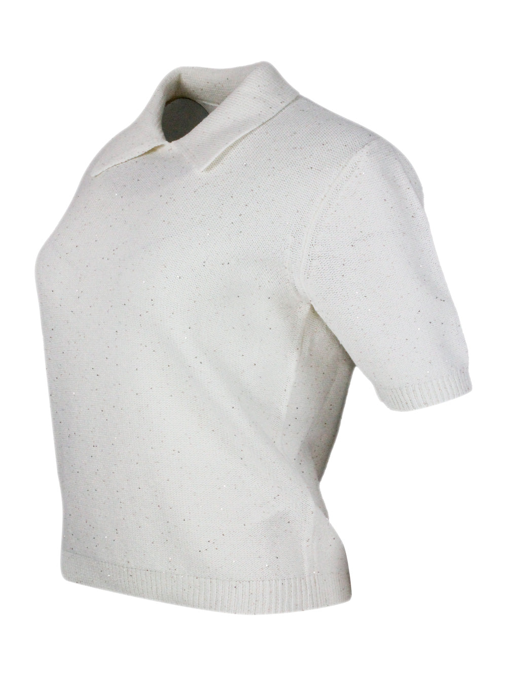 Fabiana Filippi Sweaters Cream 61co 38li 1pl