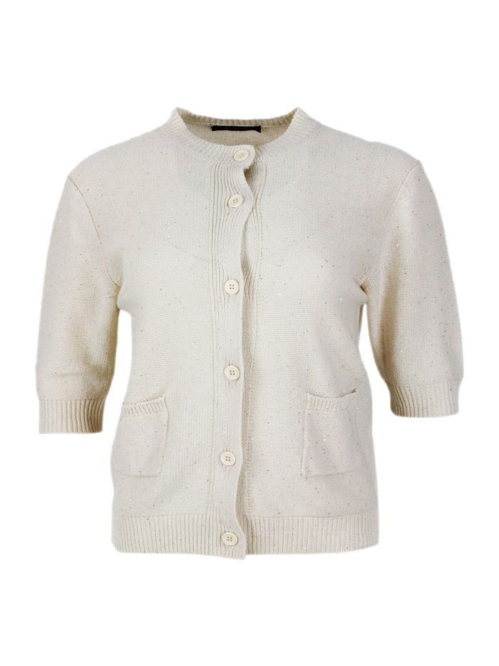 Fabiana Filippi Sweaters Yellow 61co 38li 1pl