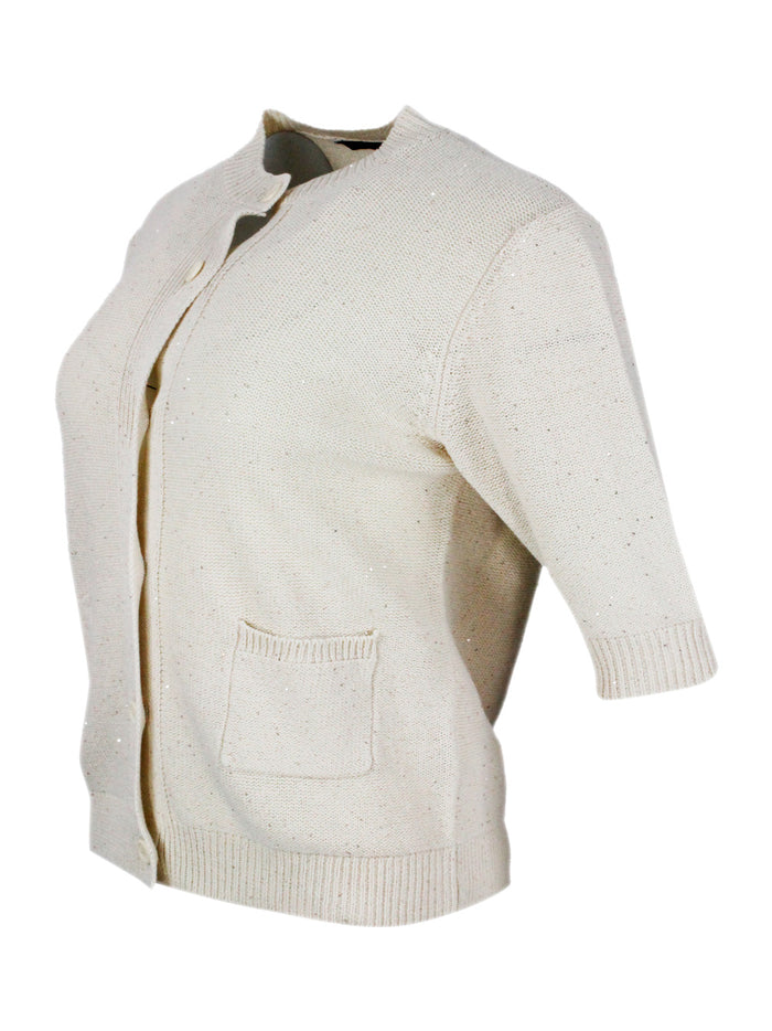 Fabiana Filippi Sweaters Yellow 61co 38li 1pl