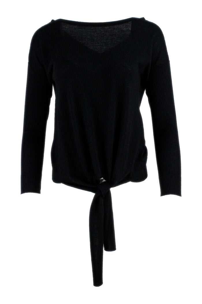 Fabiana Filippi Sweaters Black Wv Co Ws